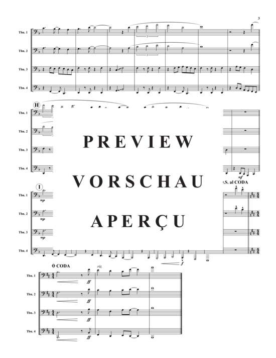 Produktgalerie: Seite 4 von 12 Fanfare and Groove , , (Posaunen-Quartett)