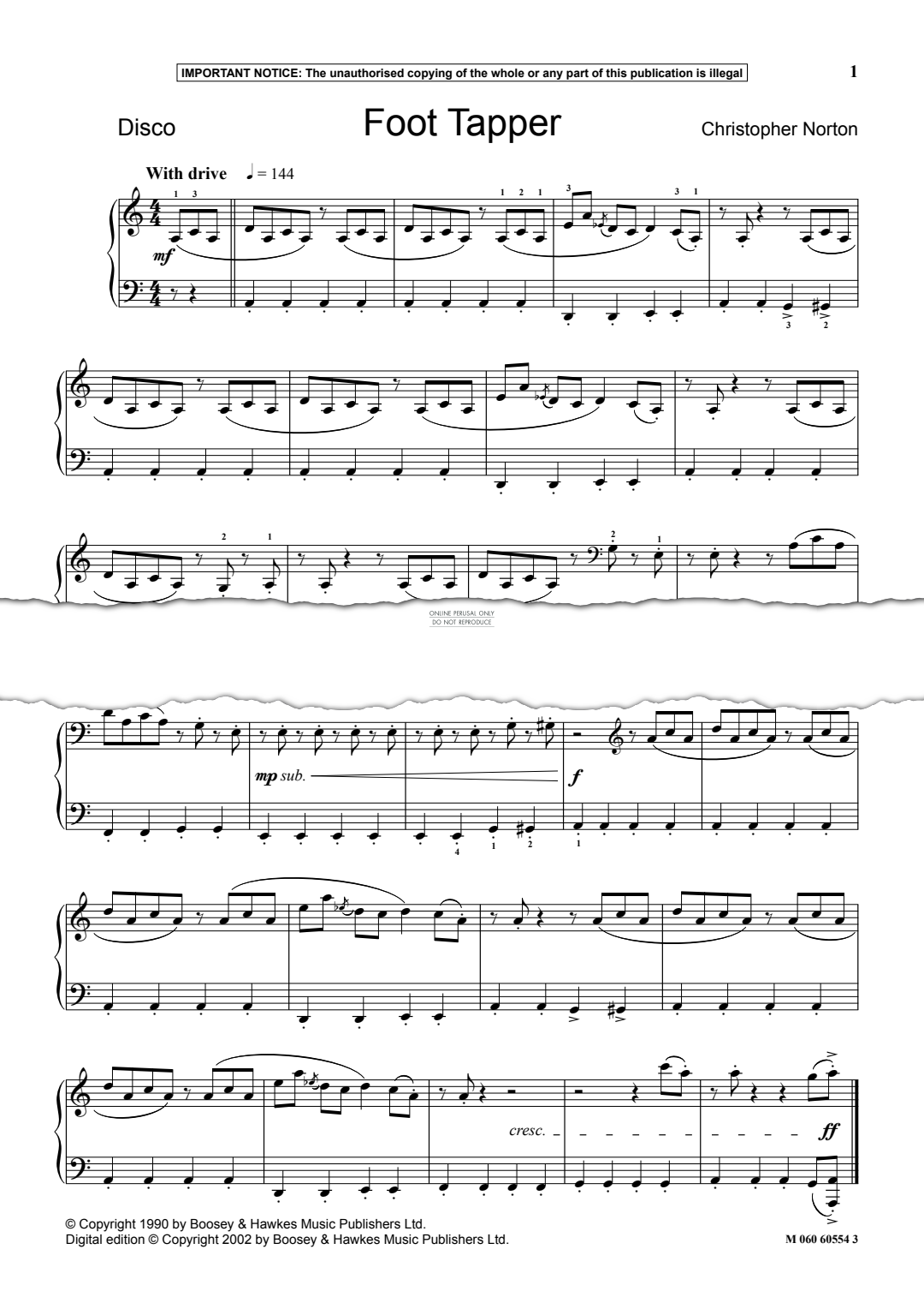 Produktgalerie: Seite 1 von 1 Foot Tapper, Christopher Norton, Klavier