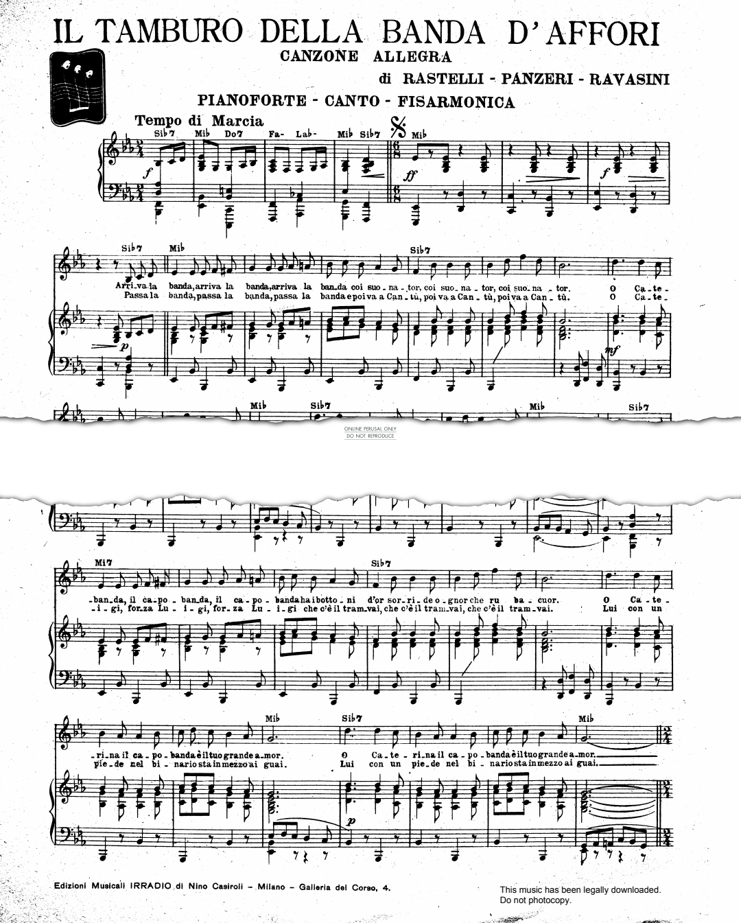 Produktbild zu: Il Tamburo Della Banda D'Affori (Giuseppe's Band)