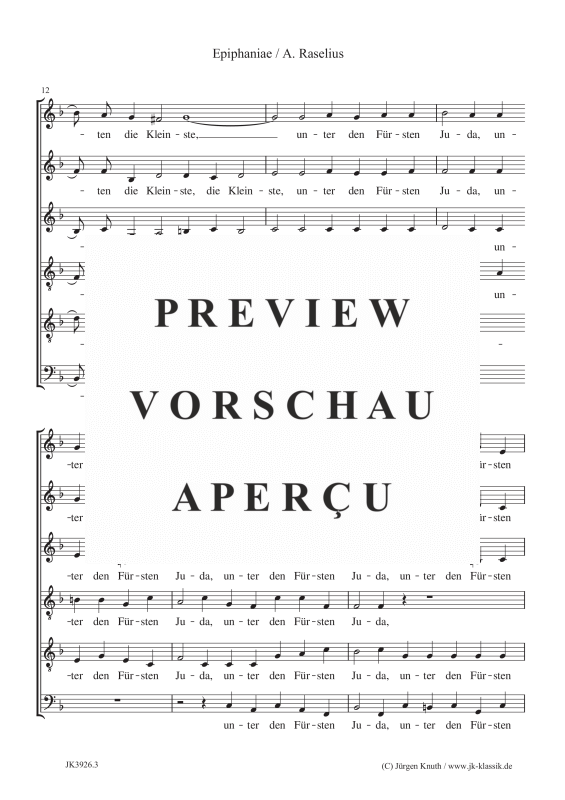 gallery: Epiphaniae , , (Gemischter Chor SAATTB)
