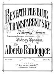 Produktbild zu: Beneath The Blue Transparent Sky