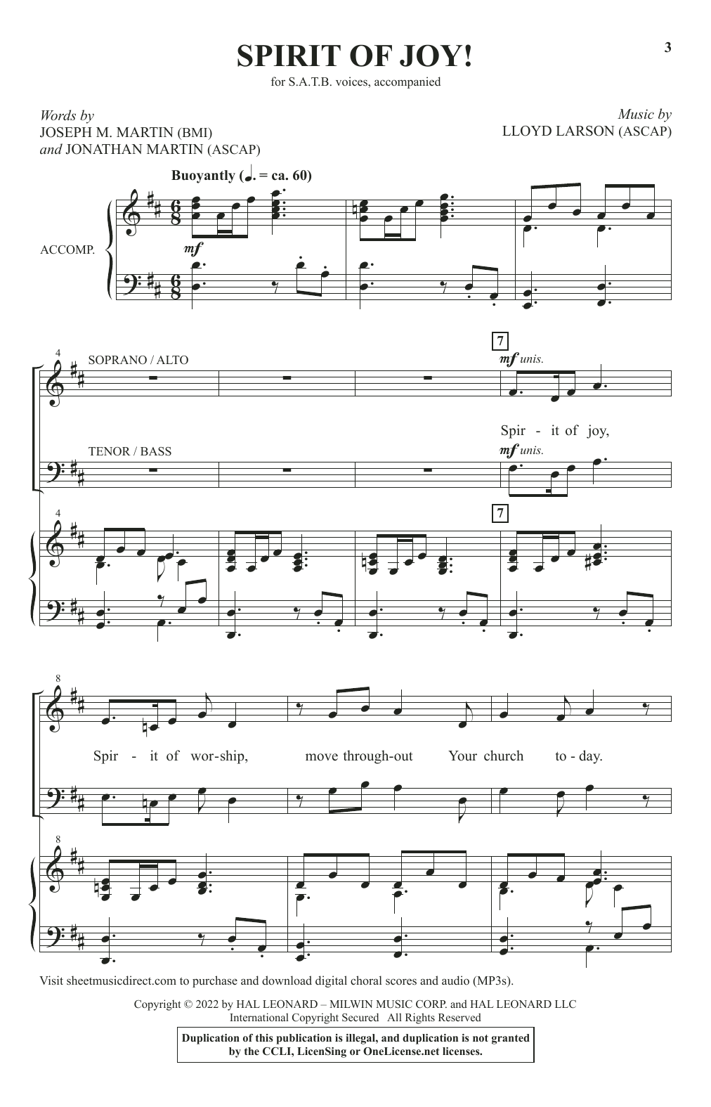Produktbild zu: Spirit Of Joy!