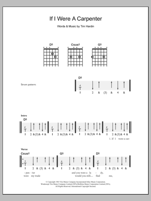 Produktgalerie: Seite 1 von 1 If I Were A Carpenter, Bobby Darin, Gitarre