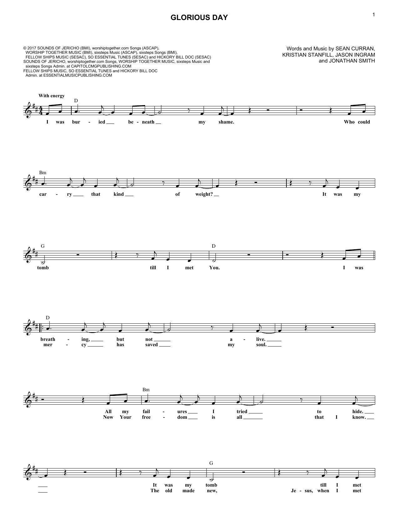Produktgalerie: Seite 1 von 1 Glorious Day (feat. Kristian Stanfill), Passion, Melodieinstrument