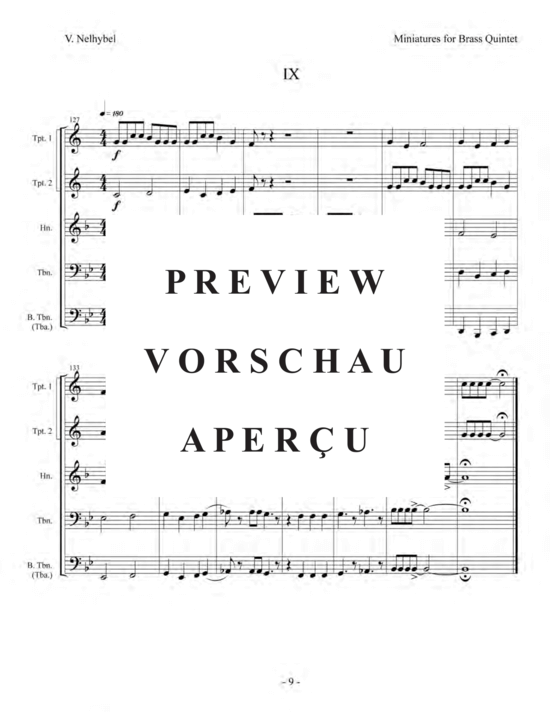 Produktgalerie: Seite 11 von 21 12 Miniatures , , (Blechbläser Quintett)