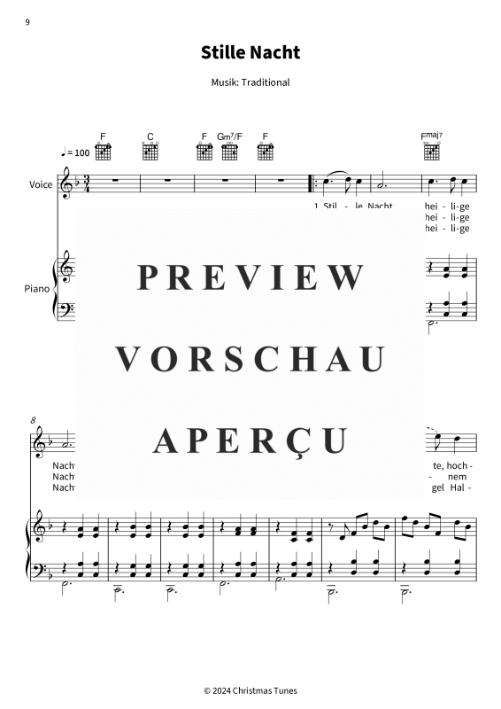 Product gallery: Page 11 of 11 Harmonische Weihnachten mit Gesang und Begleitung, , (vocals and piano, guitar)