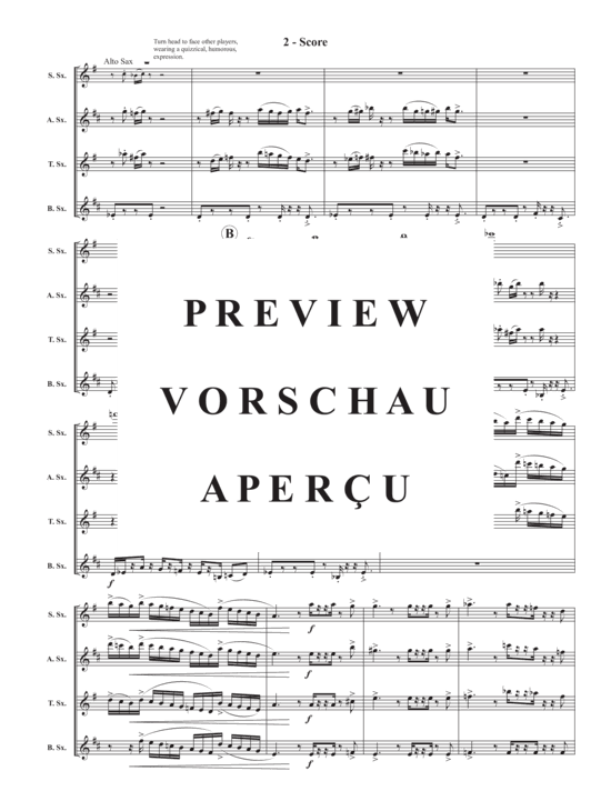 Product gallery: Page 4 of 19 Fort Worth Funk , , (Saxophone Quartet SATB)