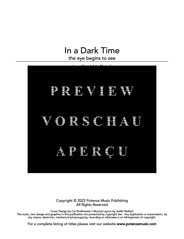 Produktgalerie: Seite 3 von 11 In A Dark Time, , (Horn in F und Klavier)