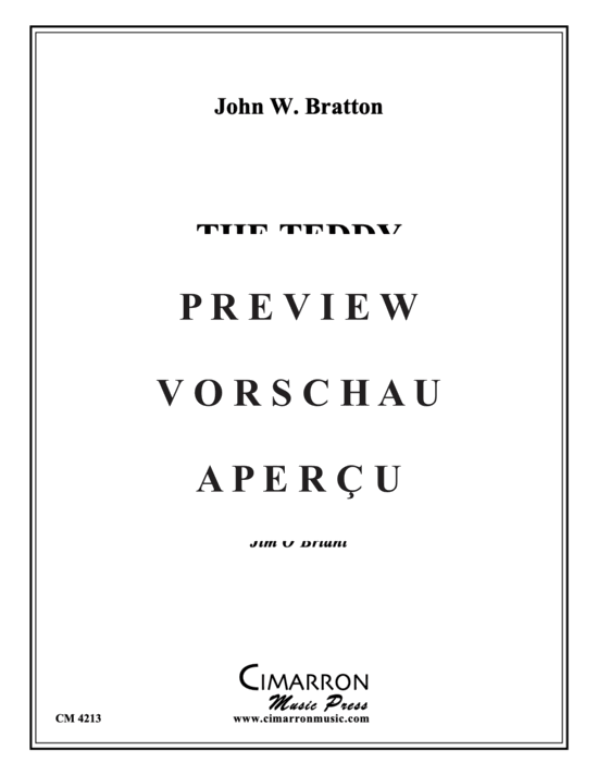 Produktgalerie: Seite 2 von 21 The Teddy Bear´s Picnic , , (Blechbläser Quintett)