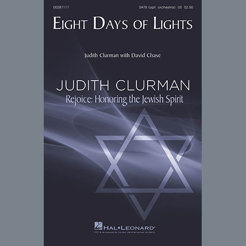 cover: Eight Days Of Lights, Judith Clurman with David Chase, Chor