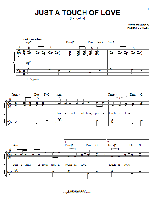 Produktbild zu: Just A Touch Of Love (Everyday)