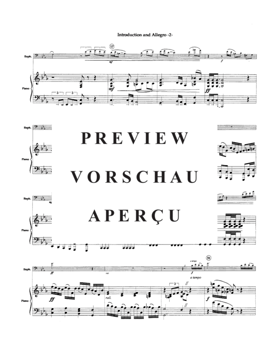 Product gallery: Page 6 of 19 Introduction and Allegro , , (euphonium/tuba + piano)