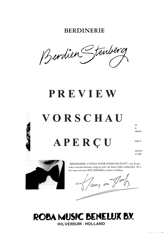 gallery: Berdien Sternberg - 9 Titel für Klavier + Querflöte, , 