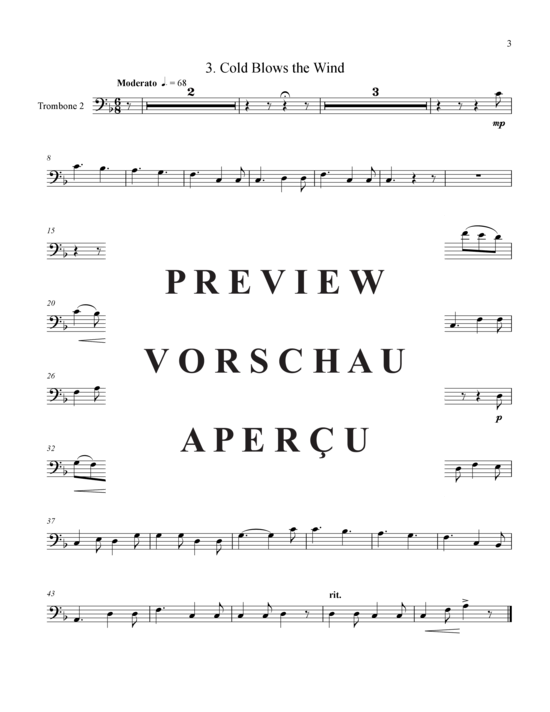 Product gallery: Page 13 of 19 English Folksong Suite, An , , (Trombone Quartet)