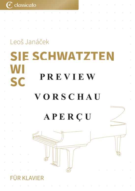 Produktgalerie: Seite 2 von 7 Sie schwatzten wie die Schwalben - Nr. 5 aus Auf verwachsenem Pfade , , Klavier Solo