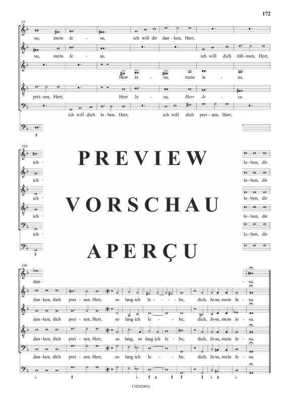 gallery: O freundlicher Herr Jesu , , (Gemischter Chor 5-stimmig)