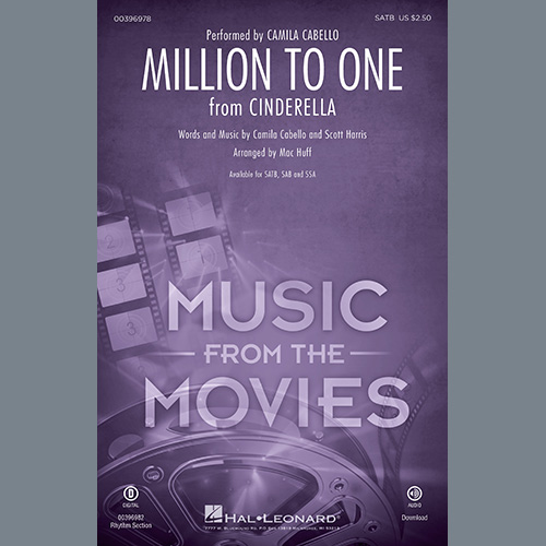 cover: Million To One (from the Amazon Original Movie Cinderella) (arr. Mac Huff), Camila Cabello, Chor