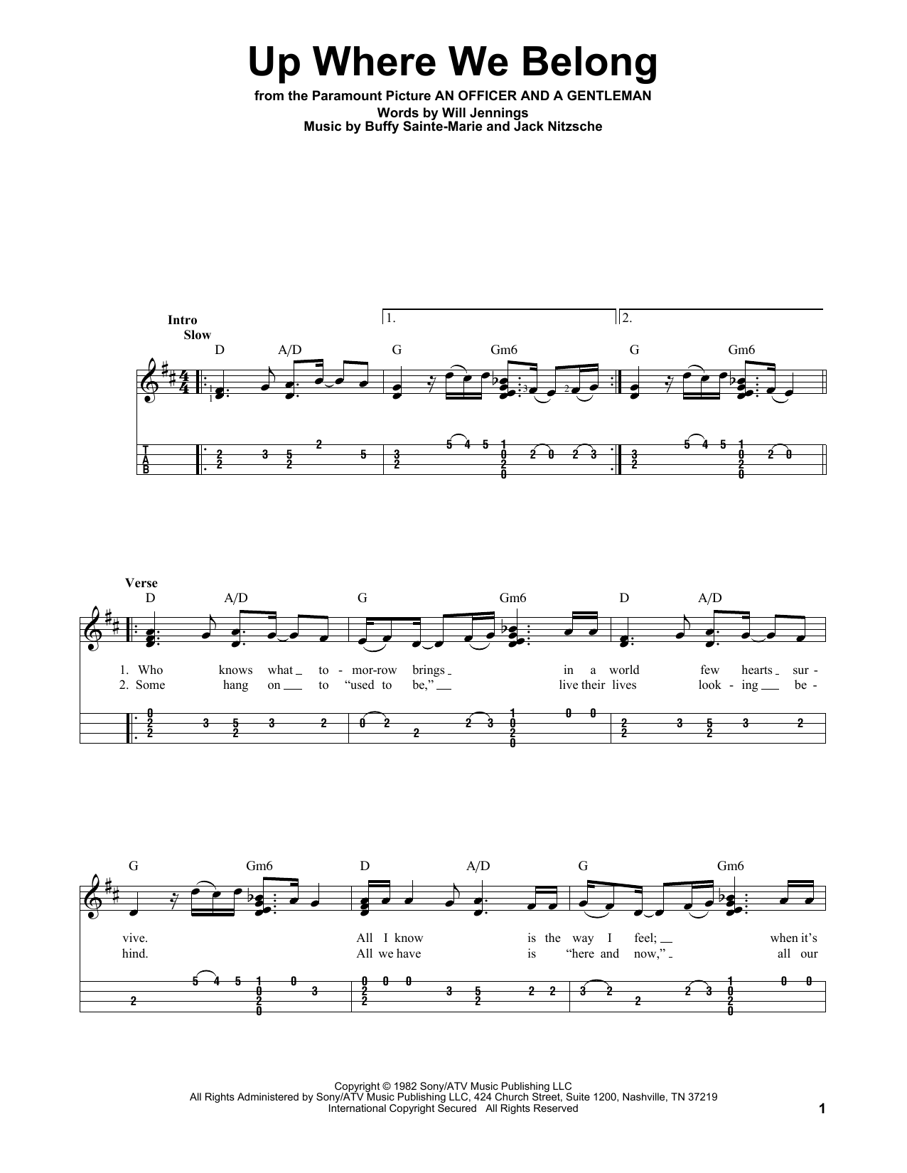 Product gallery: Page 1 of 1 Up Where We Belong, Joe Cocker & Jennifer Warnes