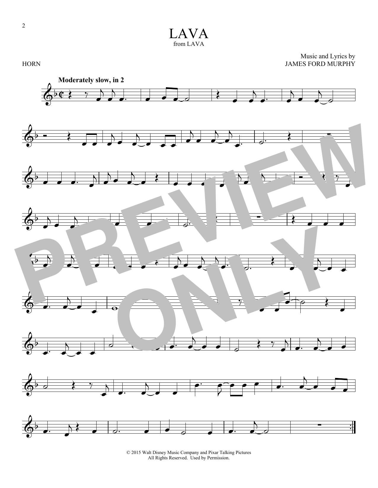 Produktgalerie: Seite 1 von 1 Lava (from Lava), James Ford Murphy, Horn