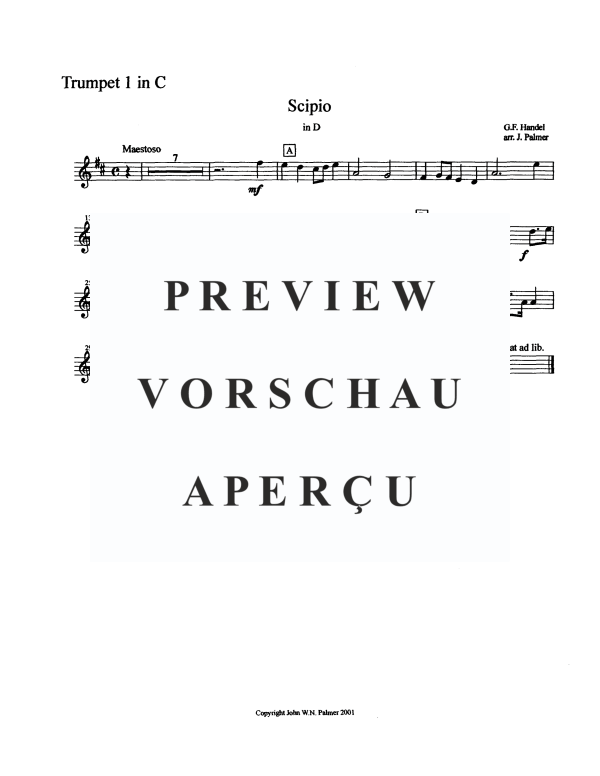 Product gallery: Page 5 of 11 Scipio in D, , Brass Quintet