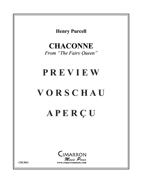 Produktgalerie: Seite 2 von 10 Chaconne , , (Blechbläserquintett)