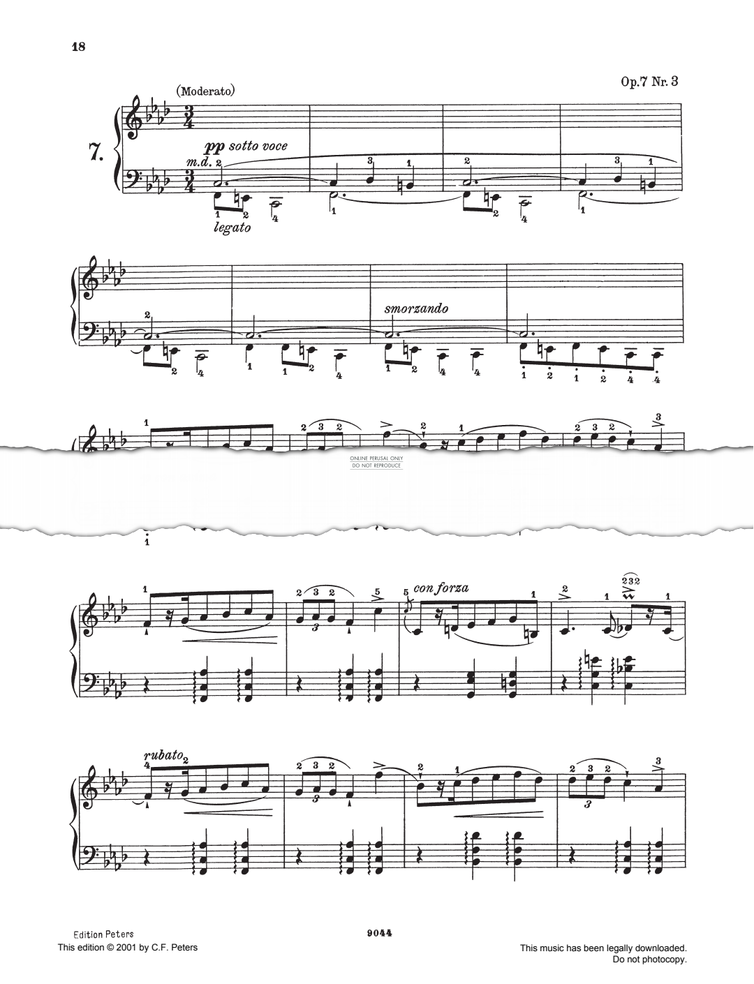 Produktbild zu: Mazurkas Op. 7 No. 3