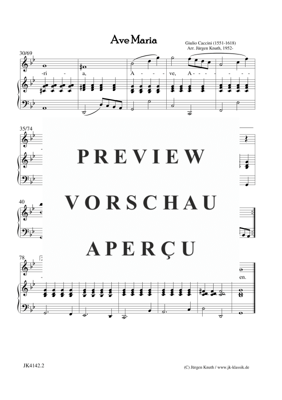 gallery: Ave Maria, , Orgel Solo