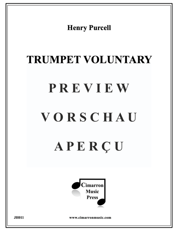 Produktgalerie: Seite 2 von 11 Trumpet Voluntary, , Trompeten Quartett