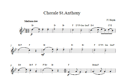 Product picture to: Chorale St.Anthony
