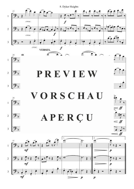 Produktgalerie: Seite 3 von 6 Dyker Heights, , (Posaunen Trio)