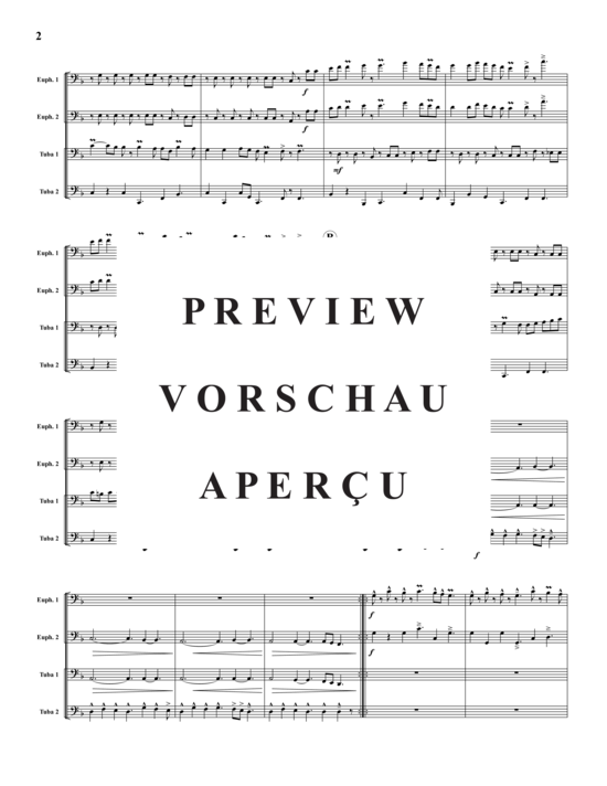 Product gallery: Page 8 of 21 Bulgarian Steps , , (Tuba Quartet: 2x Baritone, 2xTuba)