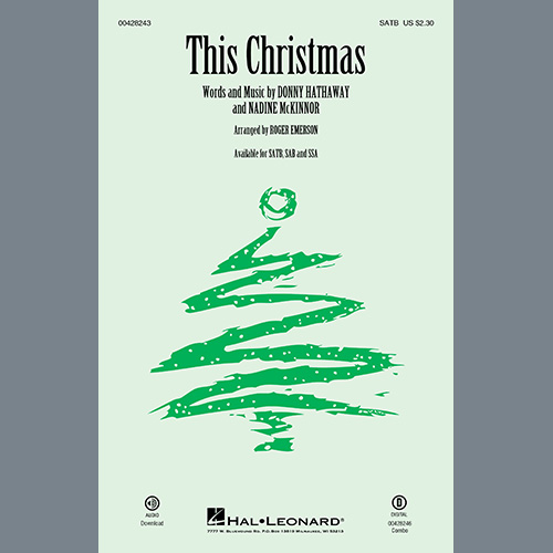 Product picture to: This Christmas (arr. Roger Emerson)