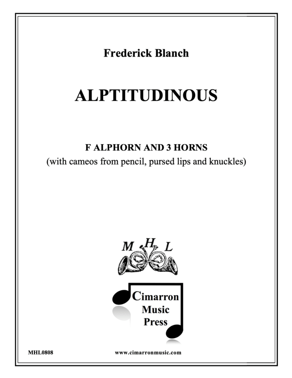 Produktbild zu: AlptitudinousFrederick Blanch
