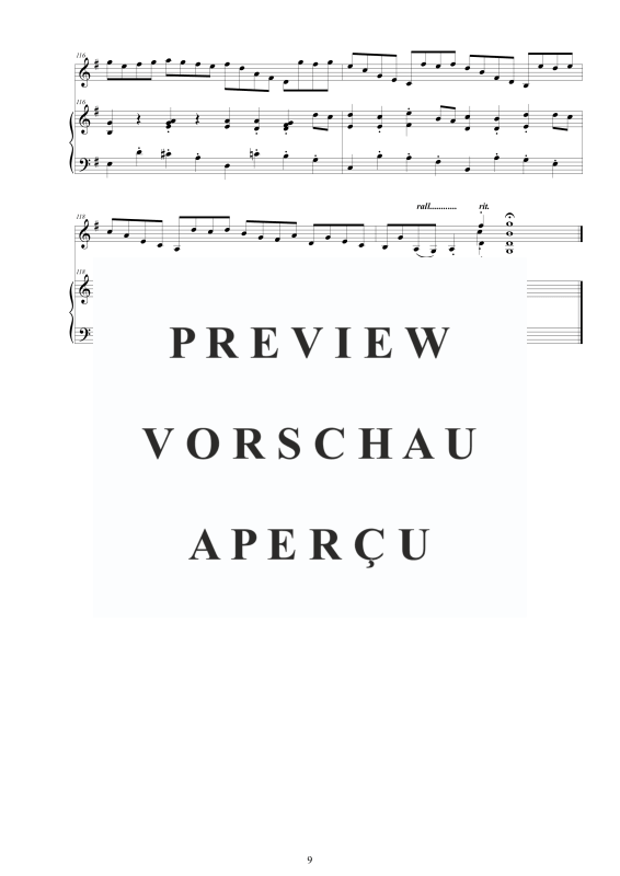 Produktgalerie: Seite 10 von 11 Violin Sonate G-Dur BWV 1021, , Violine und Cembalo/Klavier