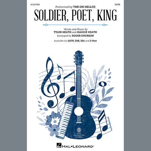cover: Soldier, Poet, King (arr. Roger Emerson), The Oh Hellos, Chor