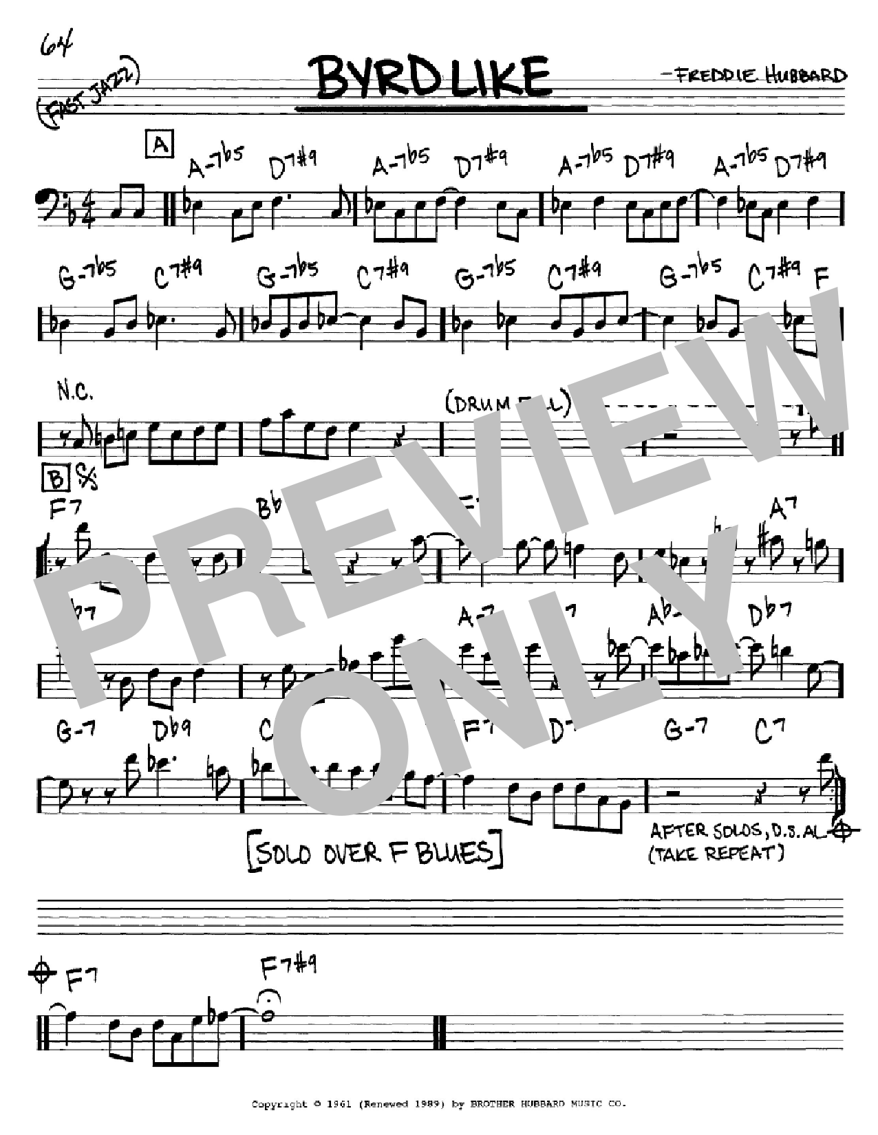 Produktbild zu: Byrd Like