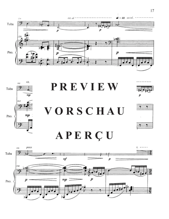 Produktgalerie: Seite 21 von 21 Sonata , , (Tuba + Klavier)