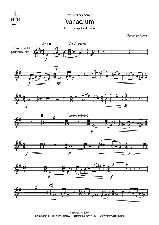 Produktbild zu: Vanadium Alexander Panos