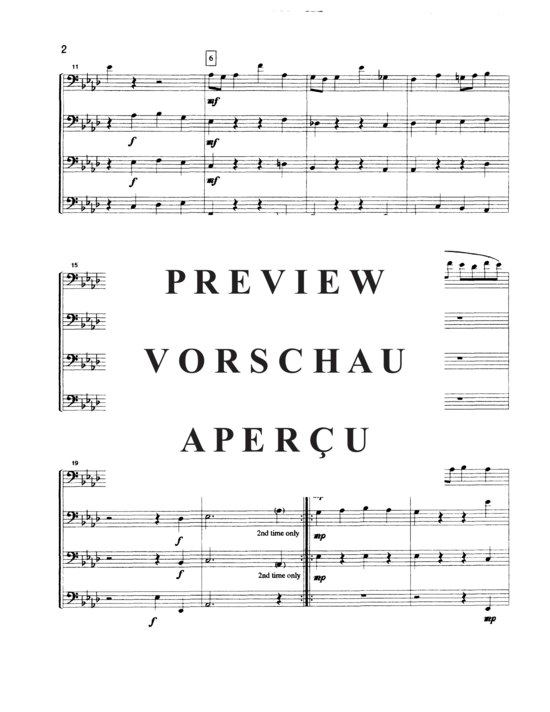 Product gallery: Page 7 of 19 Sarabande and Bouree , , (Tuba Quartett EETT)