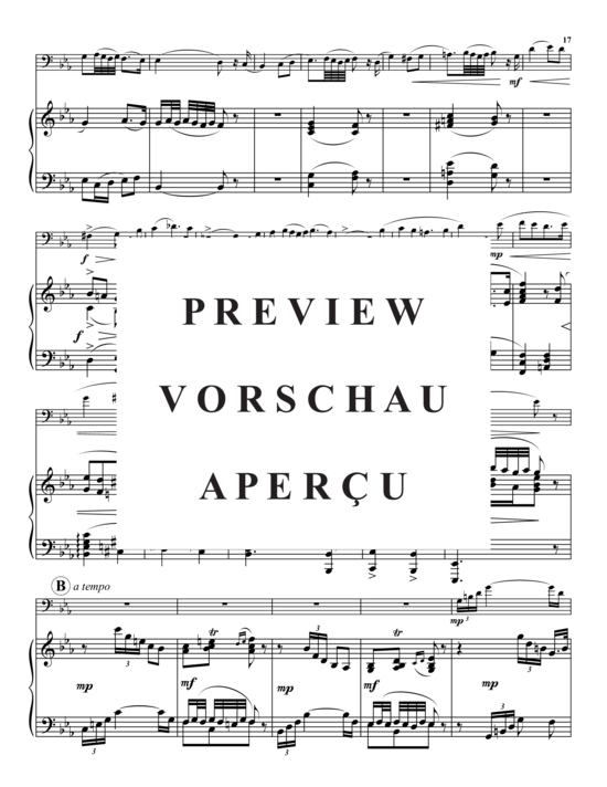 Product gallery: Page 18 of 21 Concerto , , (baritone/trombone + piano)