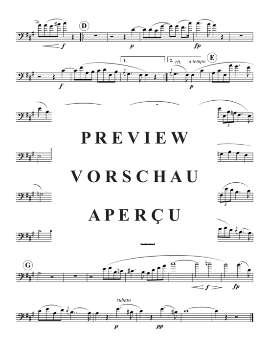 Product gallery: Page 11 of 13 Romanze Nr. 2  , , (baritone/pos + piano)