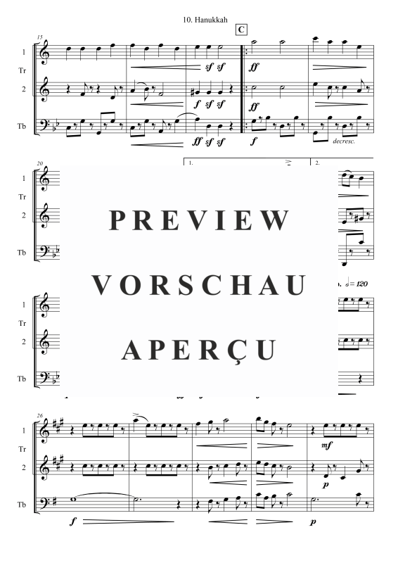 gallery: Hanukkah, , Blechbläser Trio