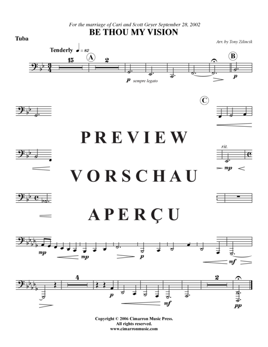Produktgalerie: Seite 9 von 9 Be Thou My Vision , , (Blechbläserquintett)