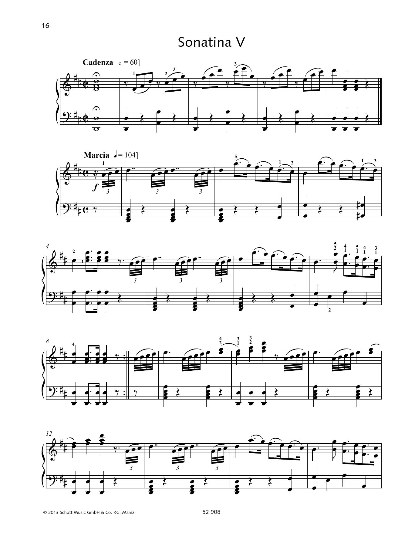 Produktbild zu: Sonatina V