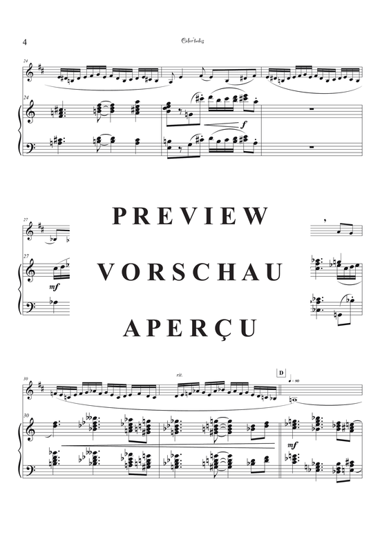 Product gallery: Page 7 of 44 Color´tudes - Five Attitudinal Colors , , (bass clarinet + piano)