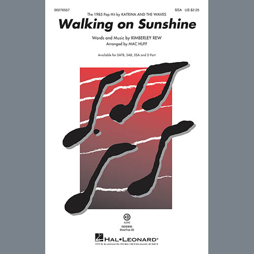 Produktbild zu: Walking On Sunshine (arr. Mac Huff)