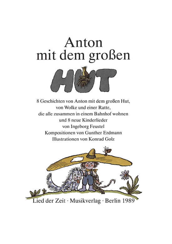 gallery: Anton mit dem großen Hut , , (Kinderliederbuch)
