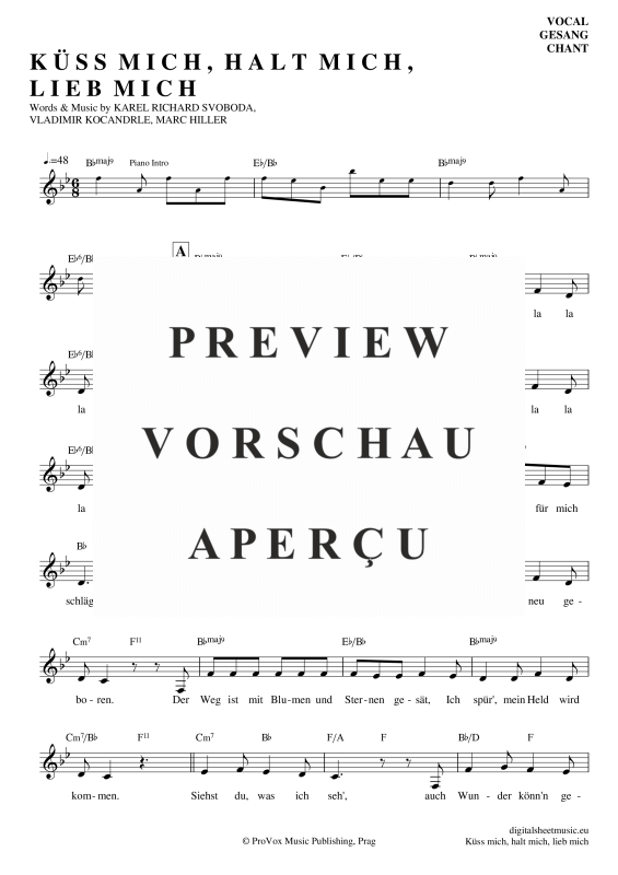 Product gallery: Page 2 of 4 Küss Mich, Halt Mich, Lieb Mich, Egli, Beatrice, (vocals)