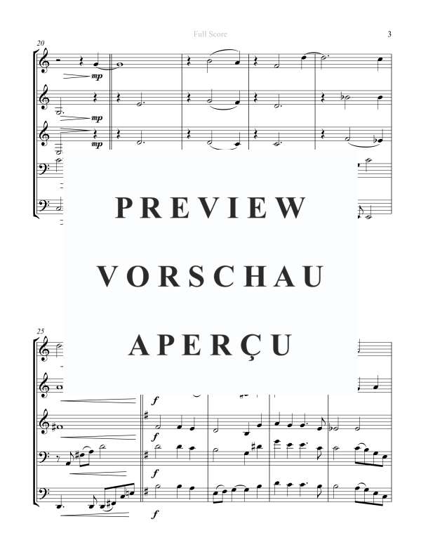 Produktgalerie: Seite 5 von 11 Abide With Me, , Blechbläser Quintett