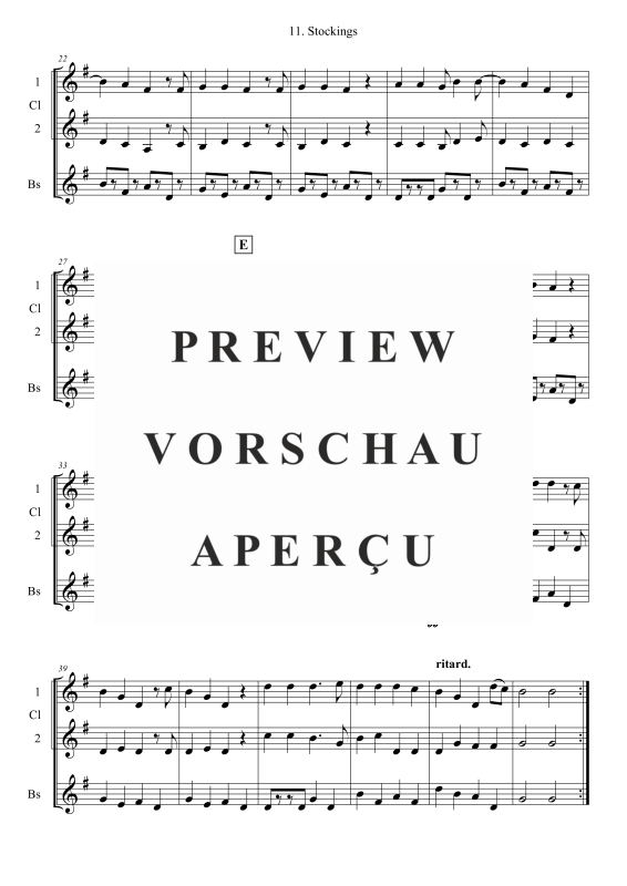 gallery: Stockings, , Klarinetten Trio